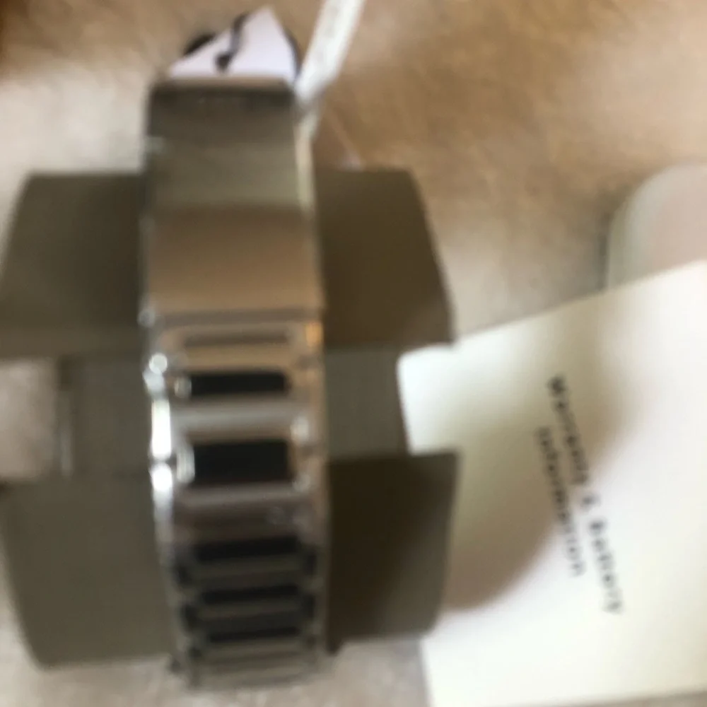 NIB Fossil chronograph watch stainless steel band
